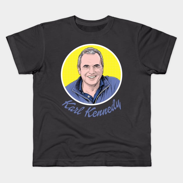 Karl Kennedy - Neighbours Kids T-Shirt by Pickledjo